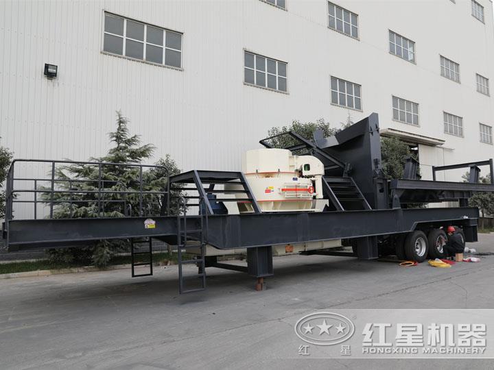 VSI沖擊式小型制砂碎石機，產量高，稀油自潤滑