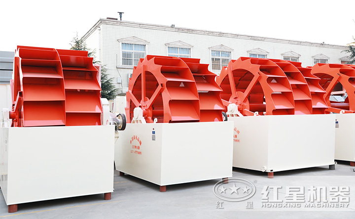單輪、雙輪、三輪洗砂機，不同型號供君選擇 